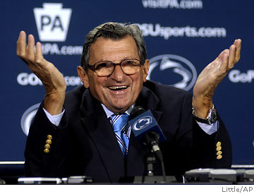 While Joe Paterno may have done his legal duty, it is clear that he had a higher moral obligation to report the abuse he had learned about at Penn State University