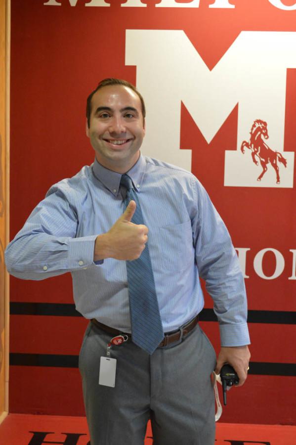 Mr. Taboh graduated from Milford in 2003. Twelve years later, he is back to lead the school as an assistant principal. 