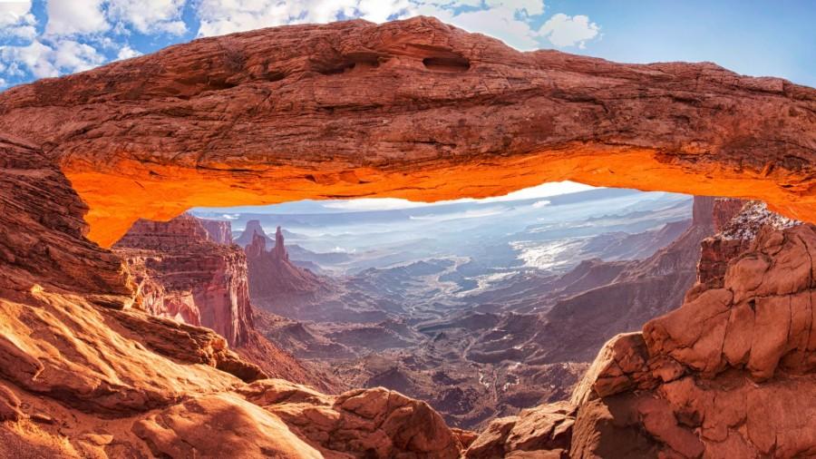 One of Canyonlands many arches