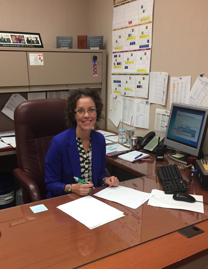 After being at Oak Valley middle school for four years, Ms. Butler is back at Milford High School. 