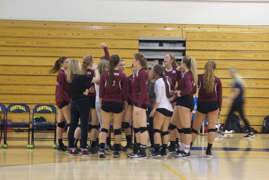 See photos of the final Milford volleyball game