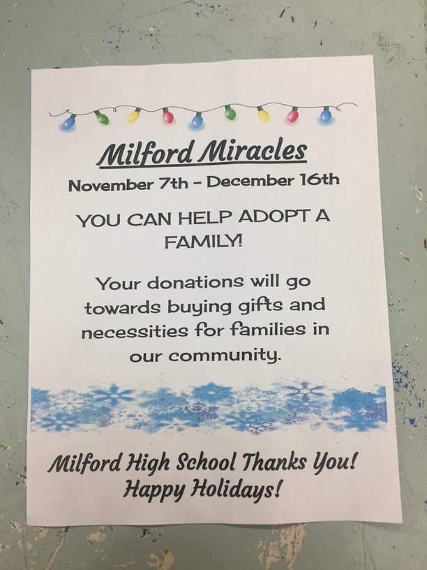 Milford Miracles Info!