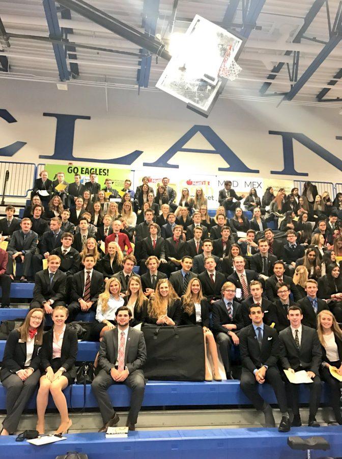 On Jan. 14, over 100 Milford students competed at the DECA competition at Lakeland High School. 
