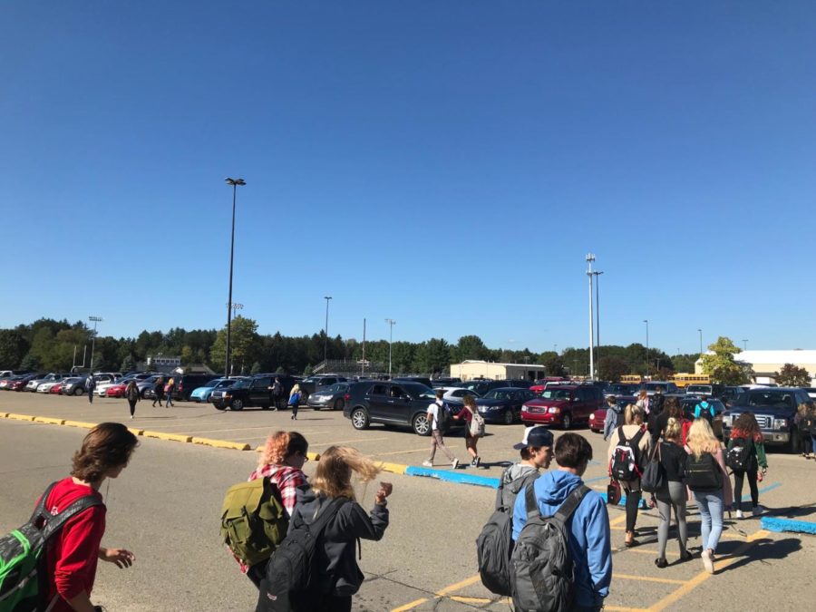 Whats up with the student parking lot