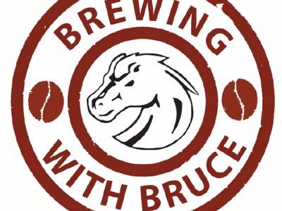 Students get their morning boost at Brewing with Bruce