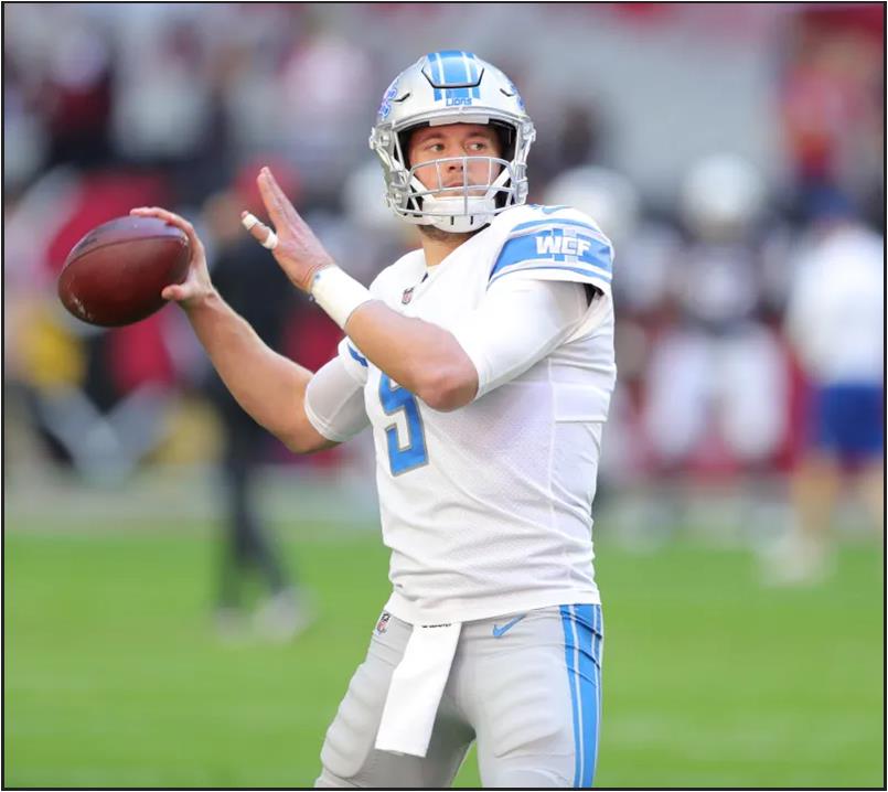 Matt Stafford is entering his tenth season in the NFL, and his second under head coach Matt Patricia.