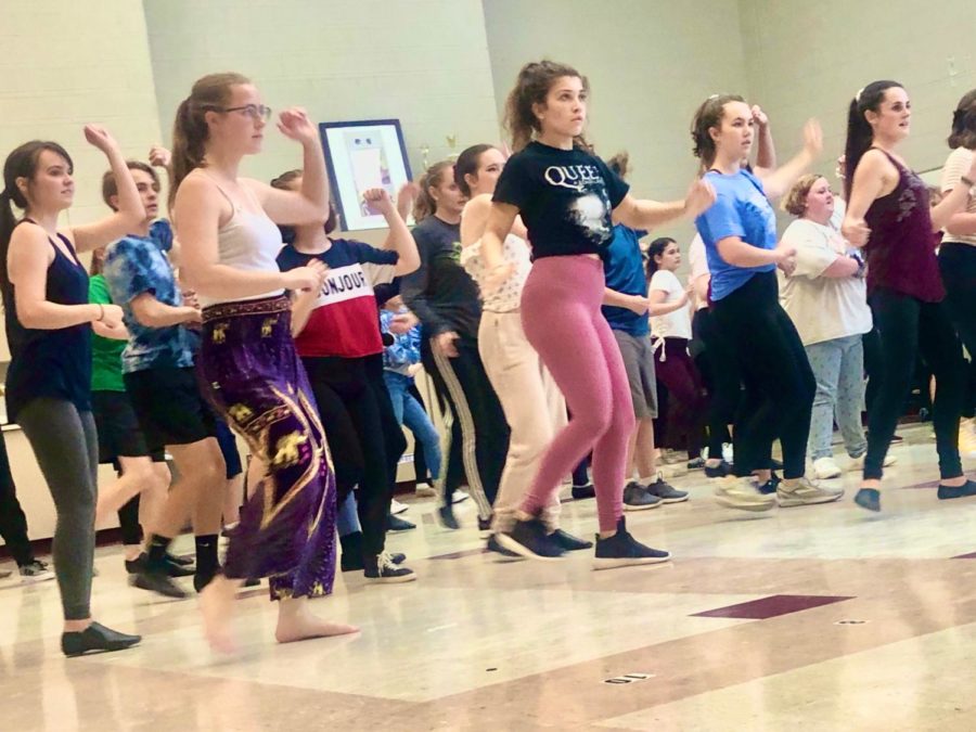 Theatre Students audition for 'Matilda' Musical