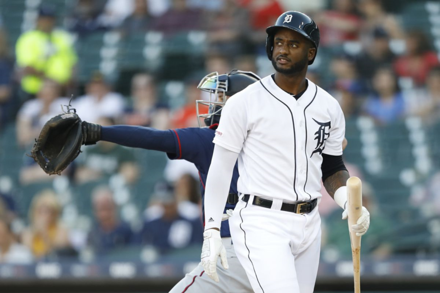 Niko Goodrum Striking Out