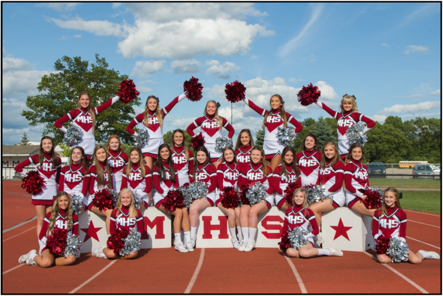 Cheerleaders taking the next step to finish on top