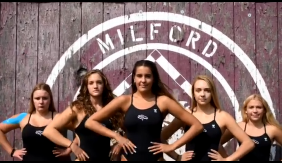 MHS Girls Swim and Dive seniors suited up for another eventful season in the pool amidst the global pandemic. 