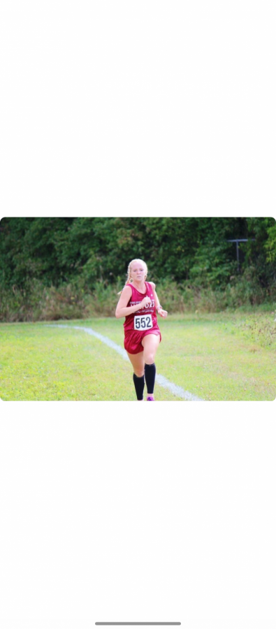 Junior Emma Collison has learned to adapt this season to make the most of her time running with the team. 