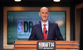 NBA Commissioner Adam Silver ready to announce the first pick