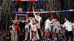 Virginia Cavaliers celebrating their 2019 March Madness Championship