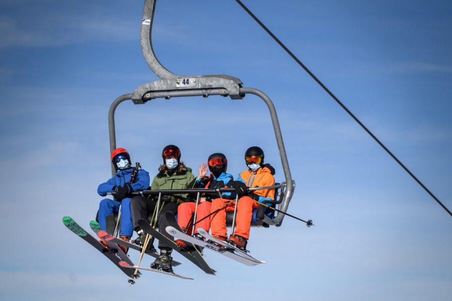 Skiing is one of many COVID-safe activities for friends and family to enjoy during the winter months.