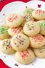 Whipped shortbread cookies are the perfect treat to accompany holiday festivities!