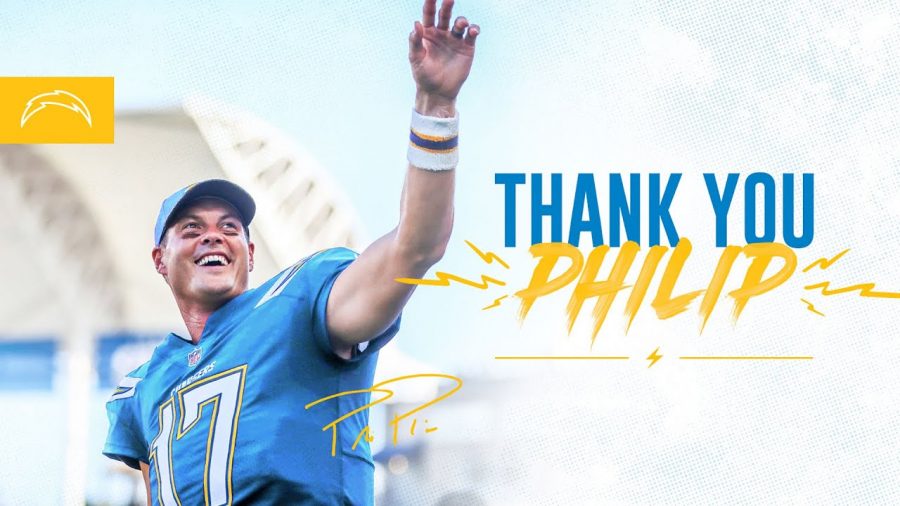 Rivers+waving+goodbye+to+his+fans+after+he+announced+he+was+leaving+the+Chargers+after+16+years.+