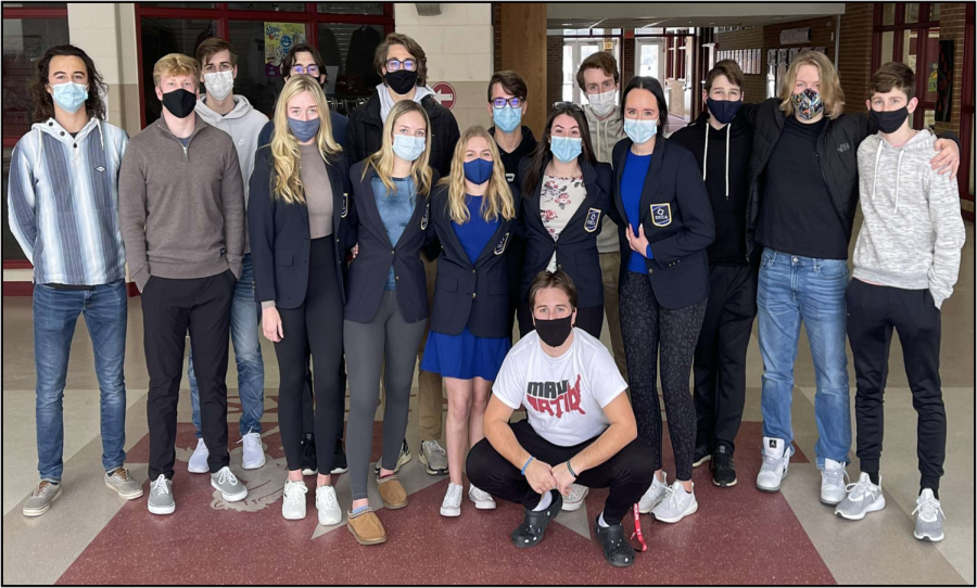 Senior members of DECA have a strong influence on the program and really enjoy participating (Photo courtesy of Thomas Hipple).
