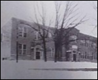 The original Milford High School on Hickory Street (Photo courtesy of the Milford Historical Society).