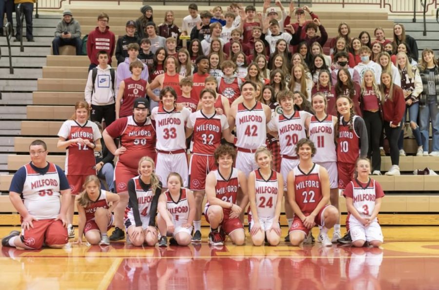 Welcoming Milfords first Unified Basketball Team!