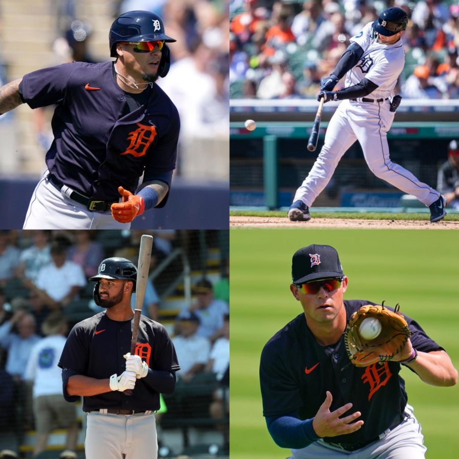 Newcomers Javier Baez (Top left) and Austin Meadows (Top right) as well as top prospects R