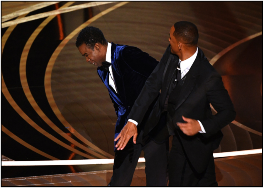 Will Smith decking Chris Rock