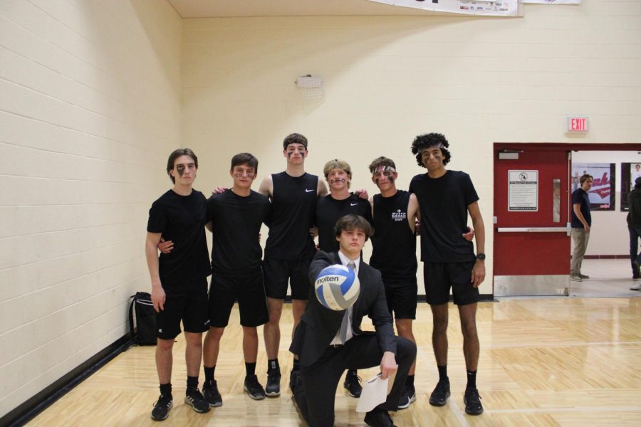 Team Vengeance after their win. From left to right: Shane Quinn, Naethan Jaklic, Sam Lewis, Noel Deland, Luke Jaklic, London Pavlak, Front: Jack McIntyre. 