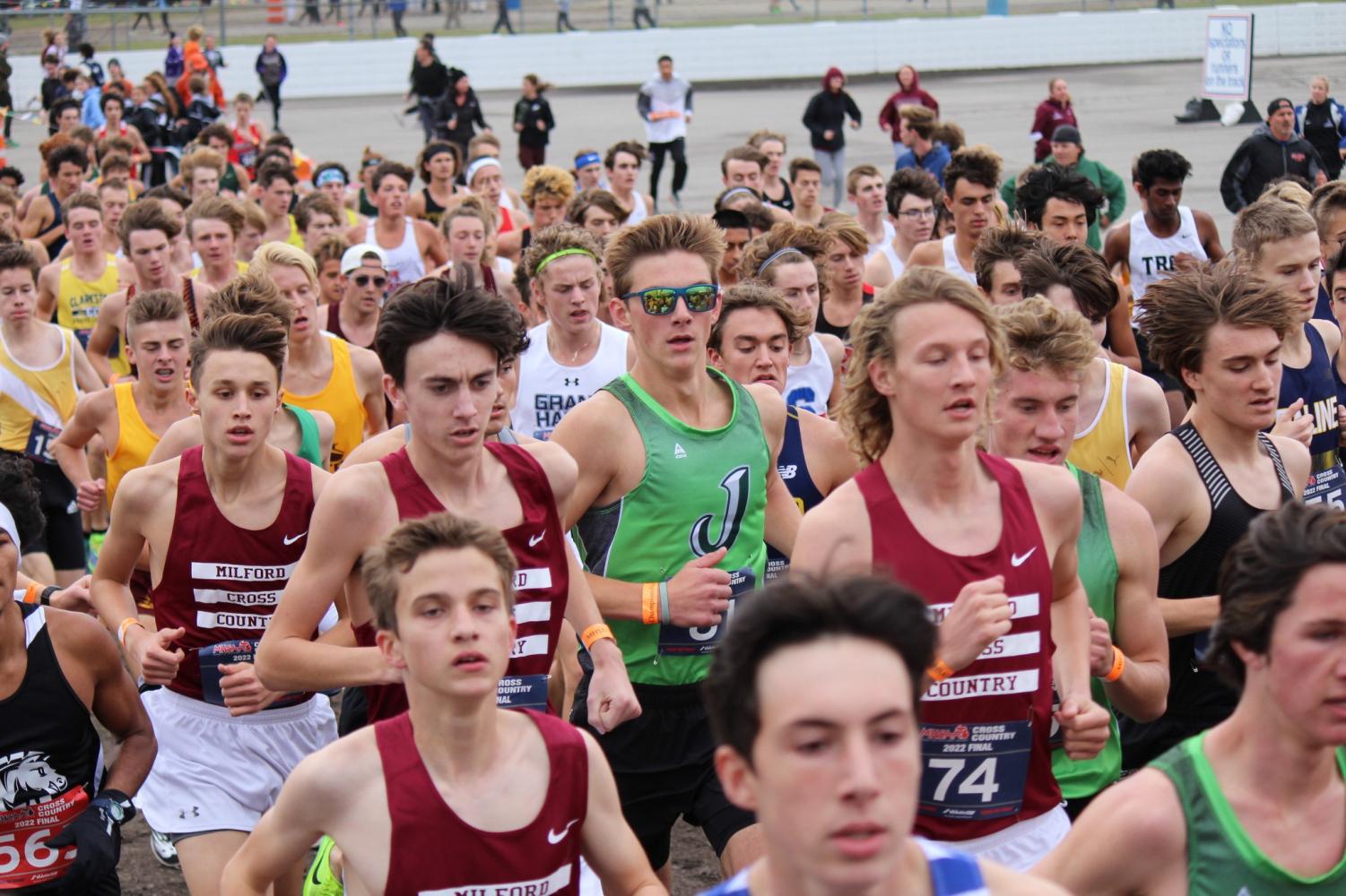 Racing to the Michigan Cross Country State Meet The Milford Messenger