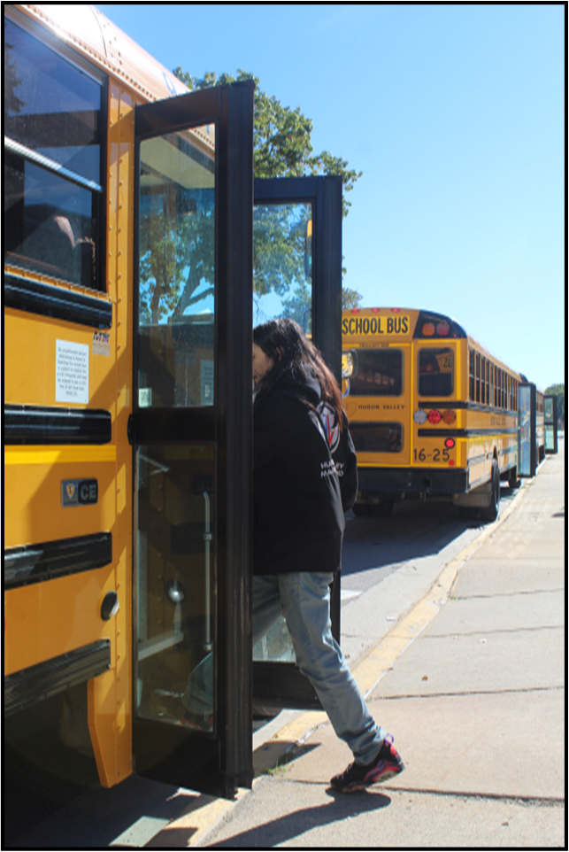 MHS students will now use a pass system, so that parents can see their location while on the bus.