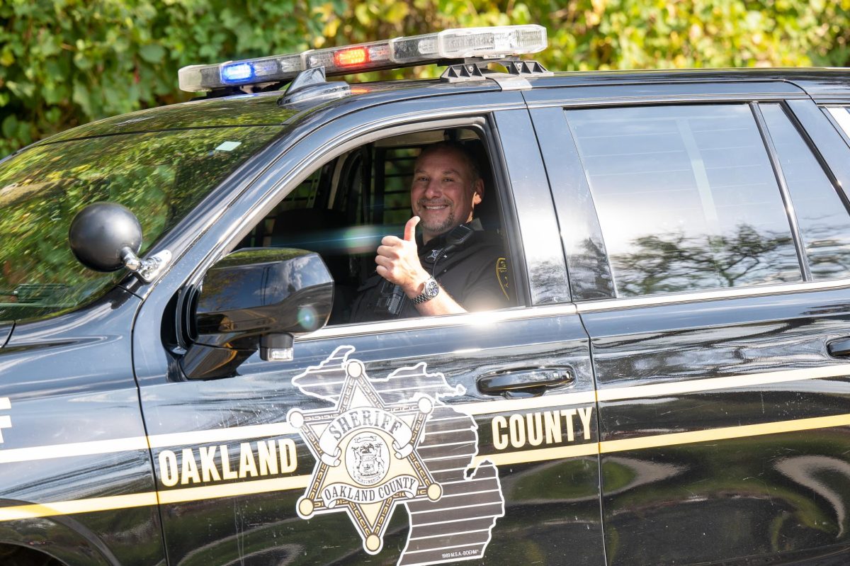 Delanoy in the Milford Homecoming Parade, showing his passion for our community. 
