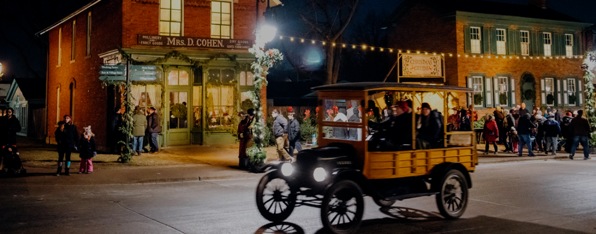 Model-T rides offered at Greenfield Village (Photo Courtesy of KMS Photography).

